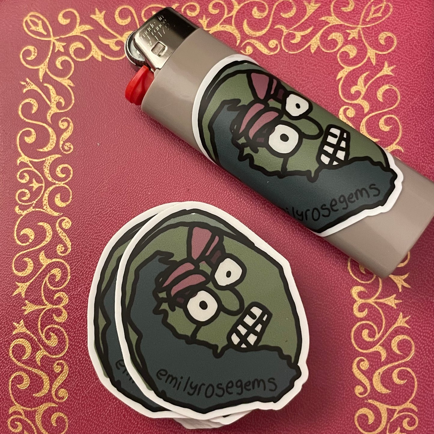 Grumpy Guy Sticker