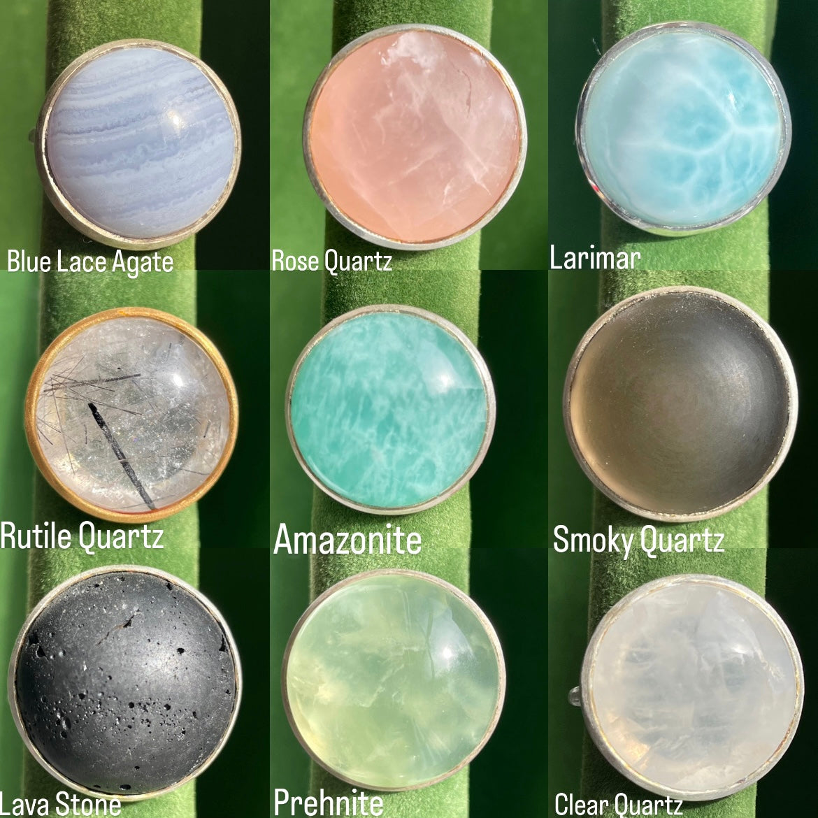 Rose Quartz Maxi Round Band