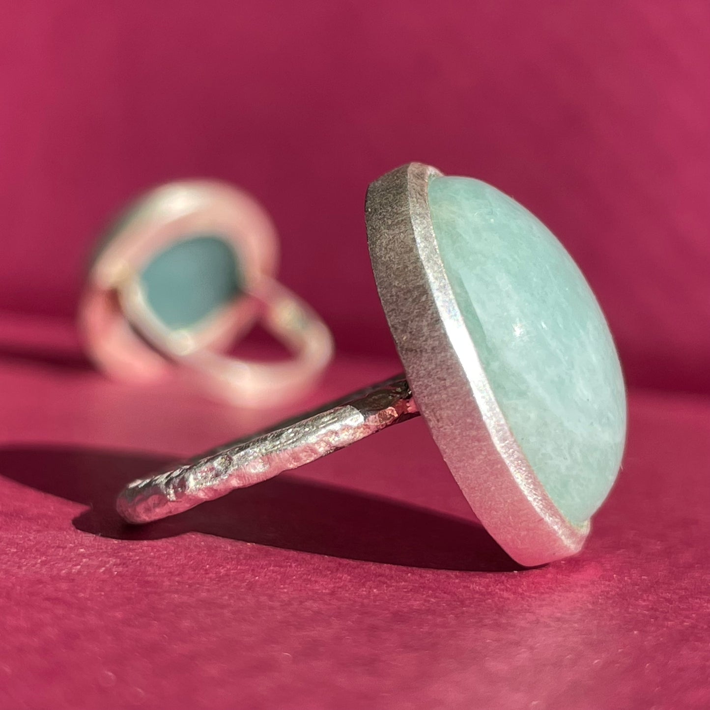 Amazonite Maxi Round Band