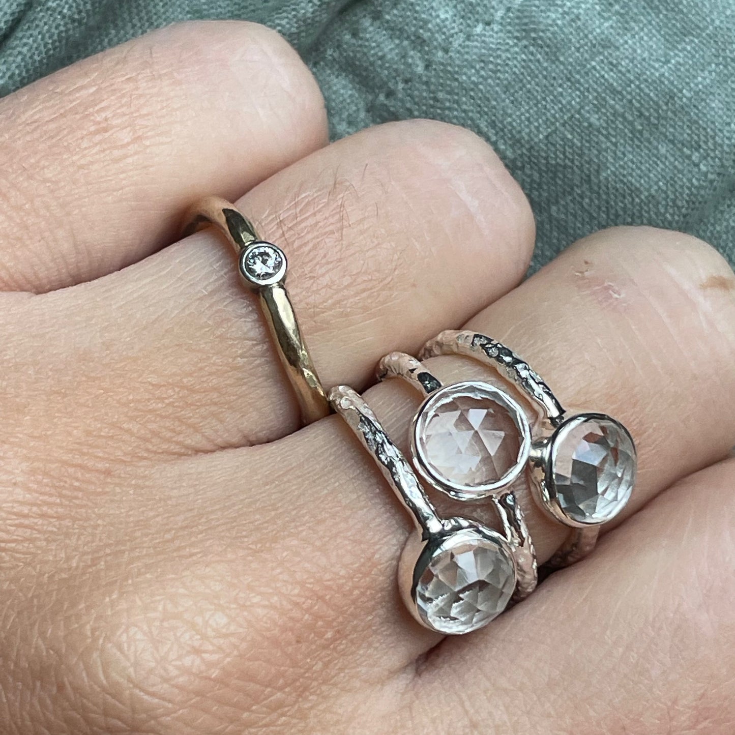 White Topaz Mini