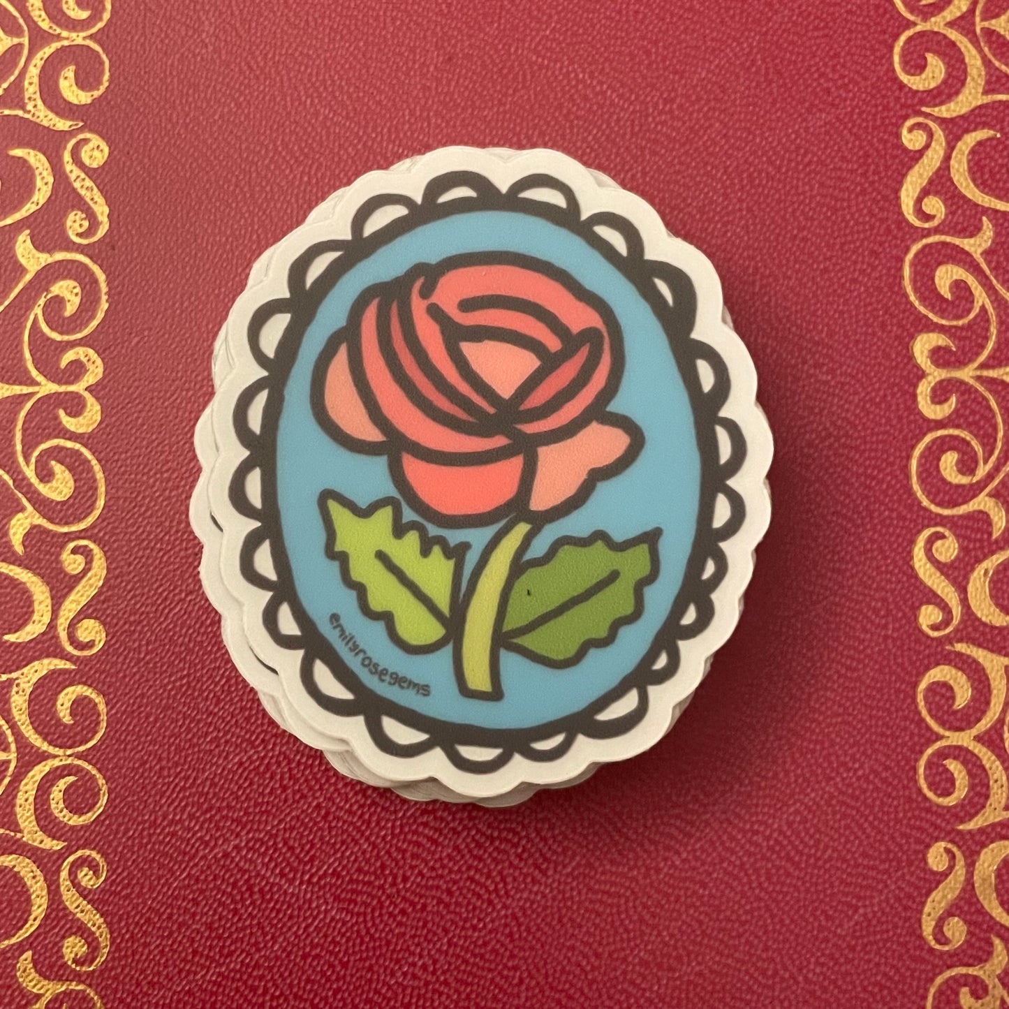 Rose Sticker