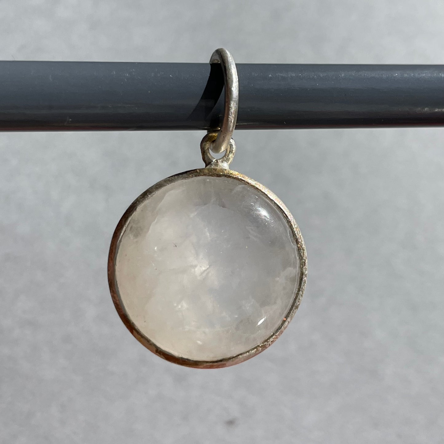 Crystal-Clear Quartz Pendant