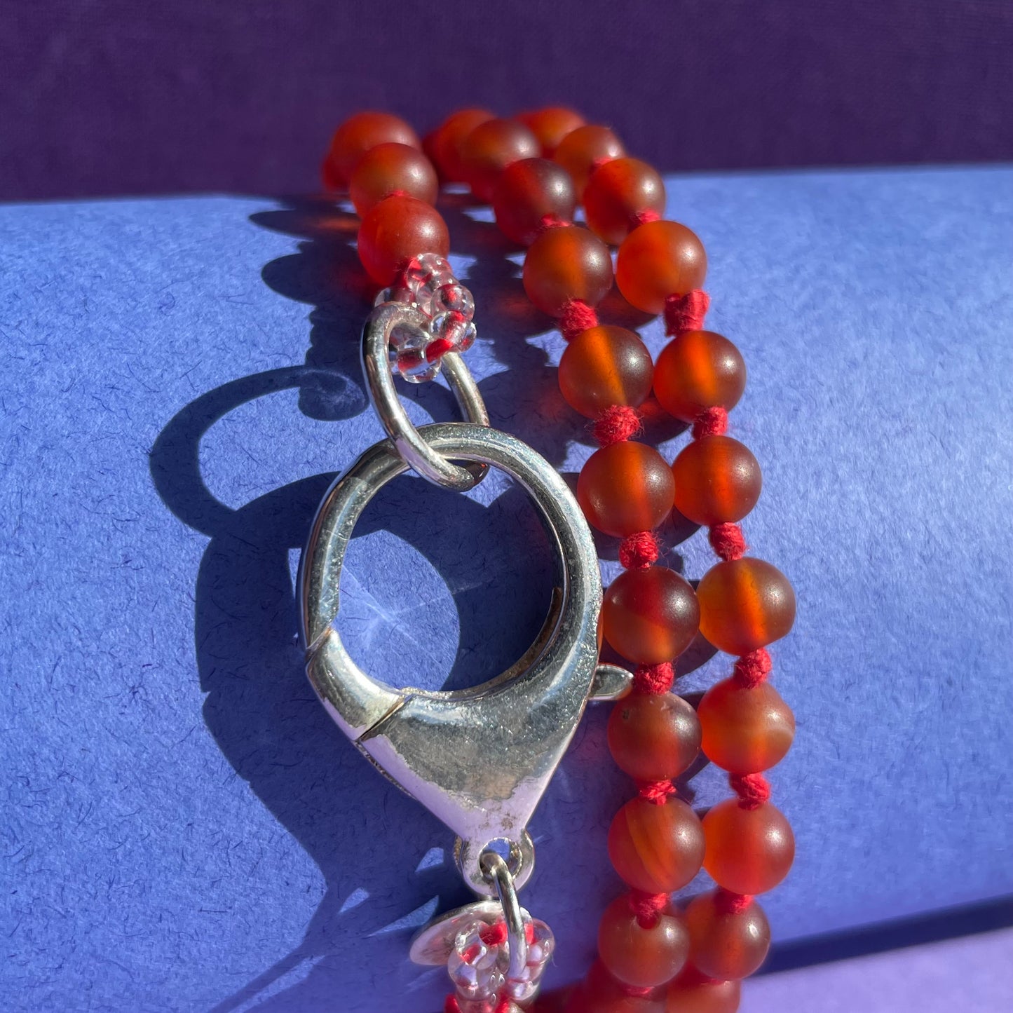 Red Onyx Medium + Clasp