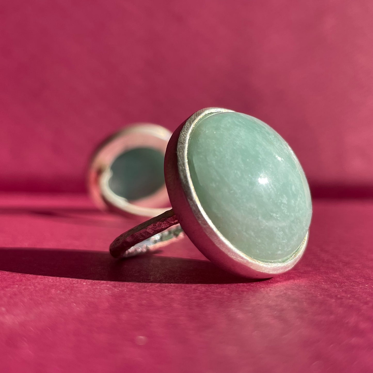 Amazonite Maxi Round Band