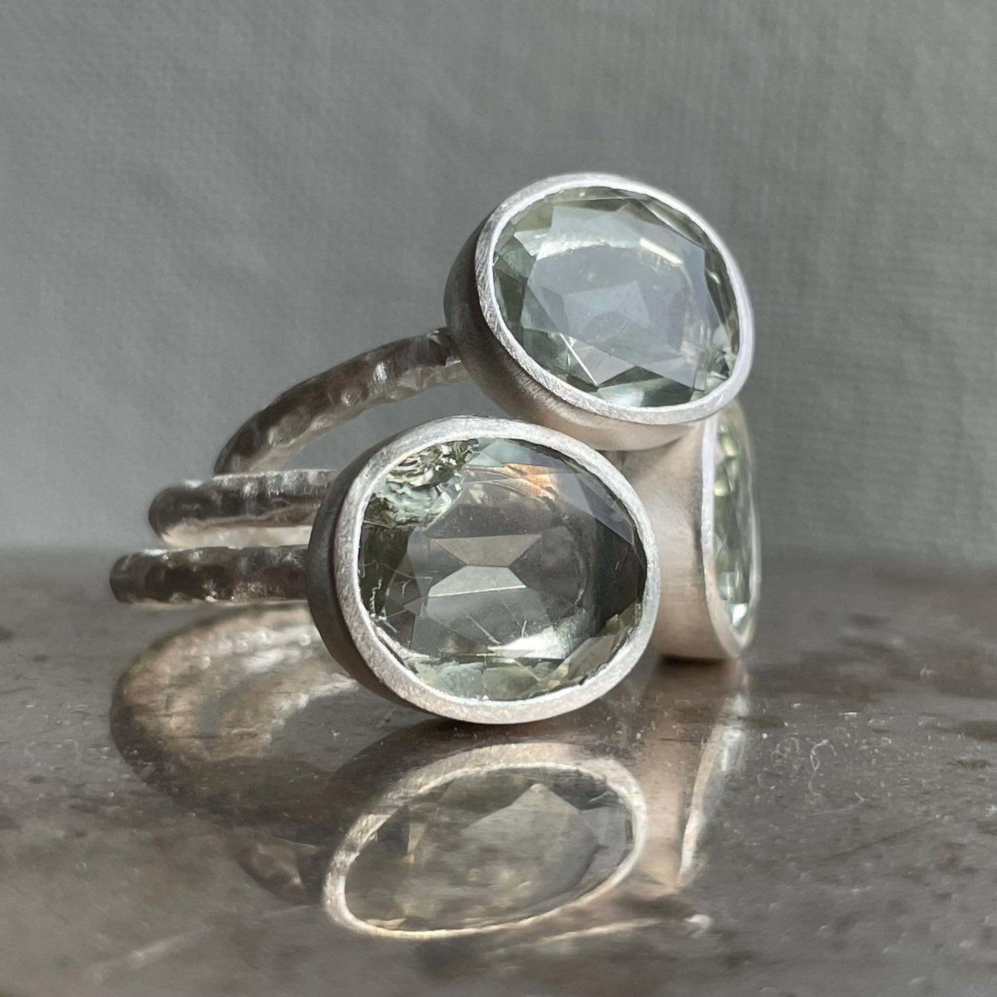 Green Amethyst Slice