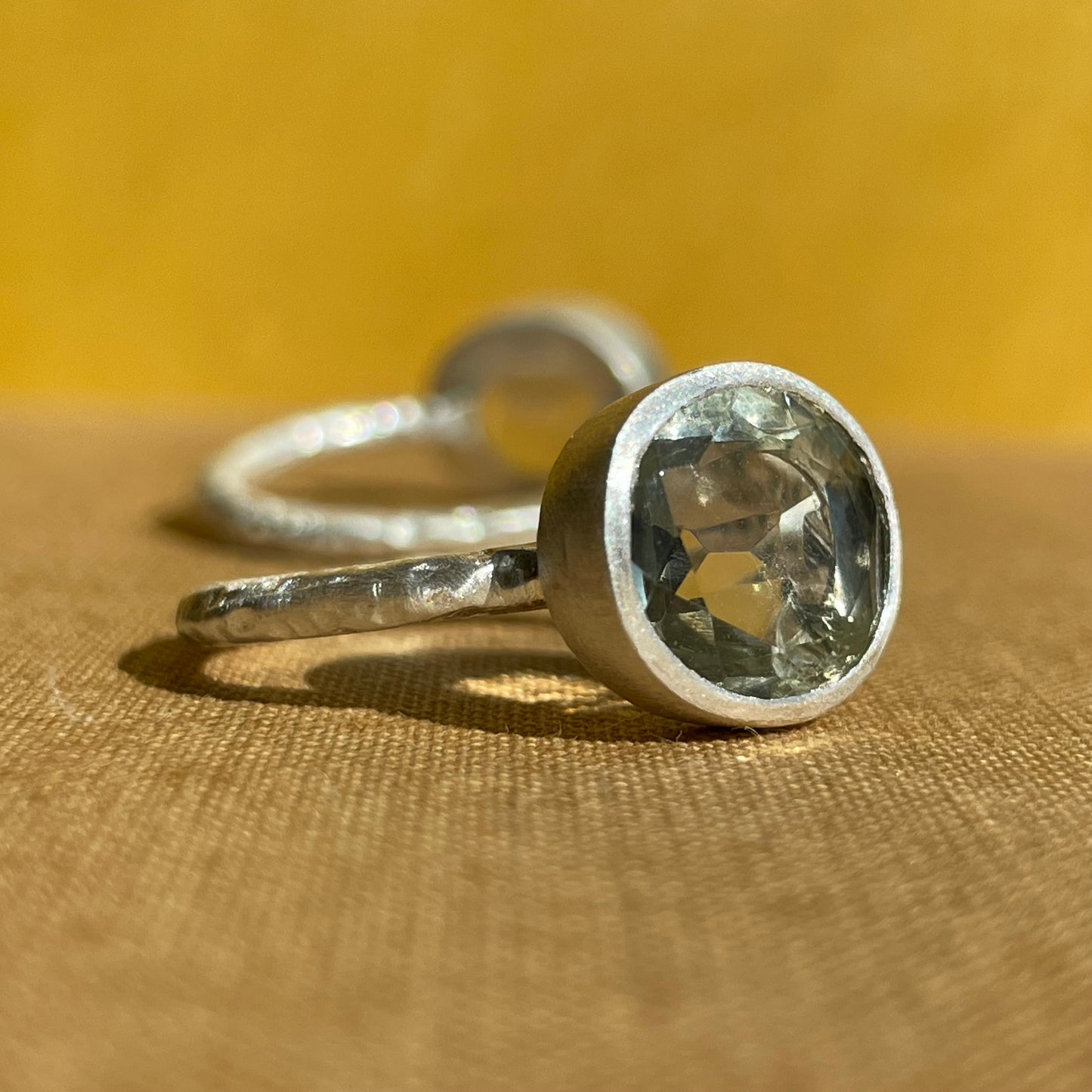 Green Amethyst Slice