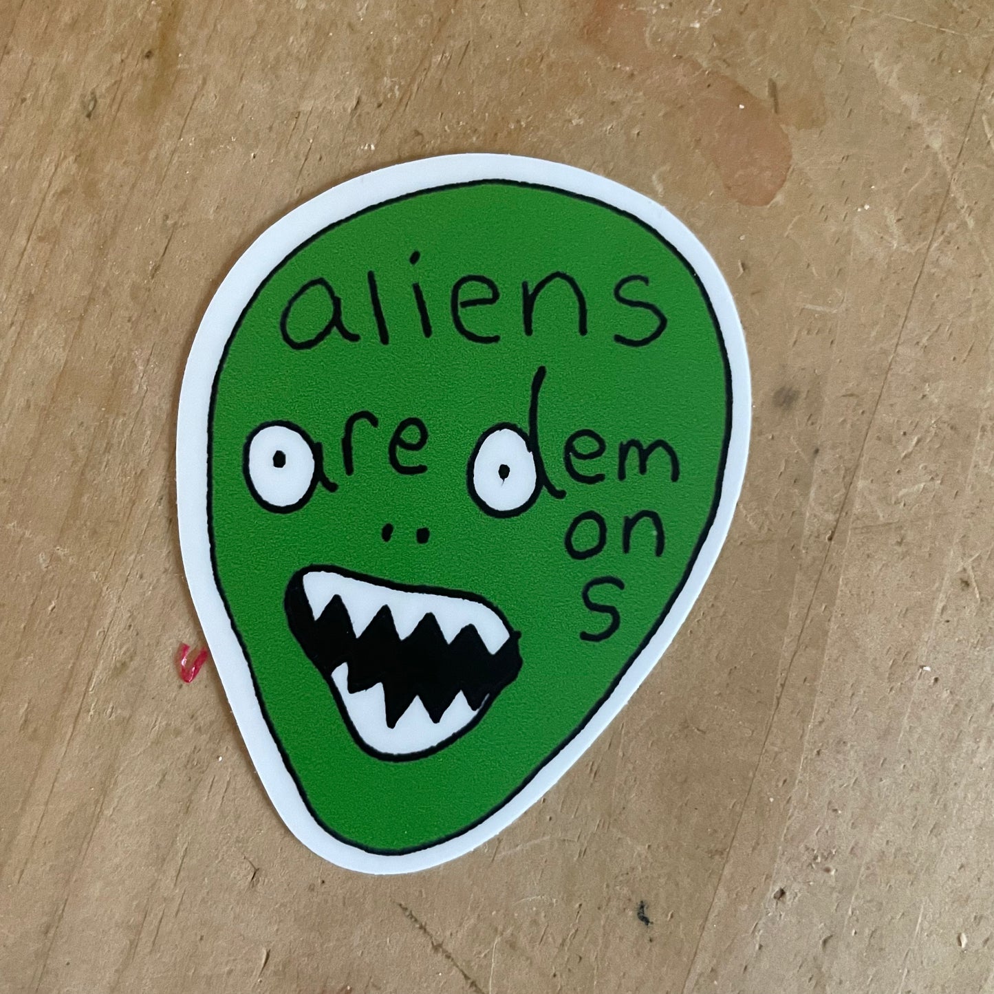 Alien Sticker