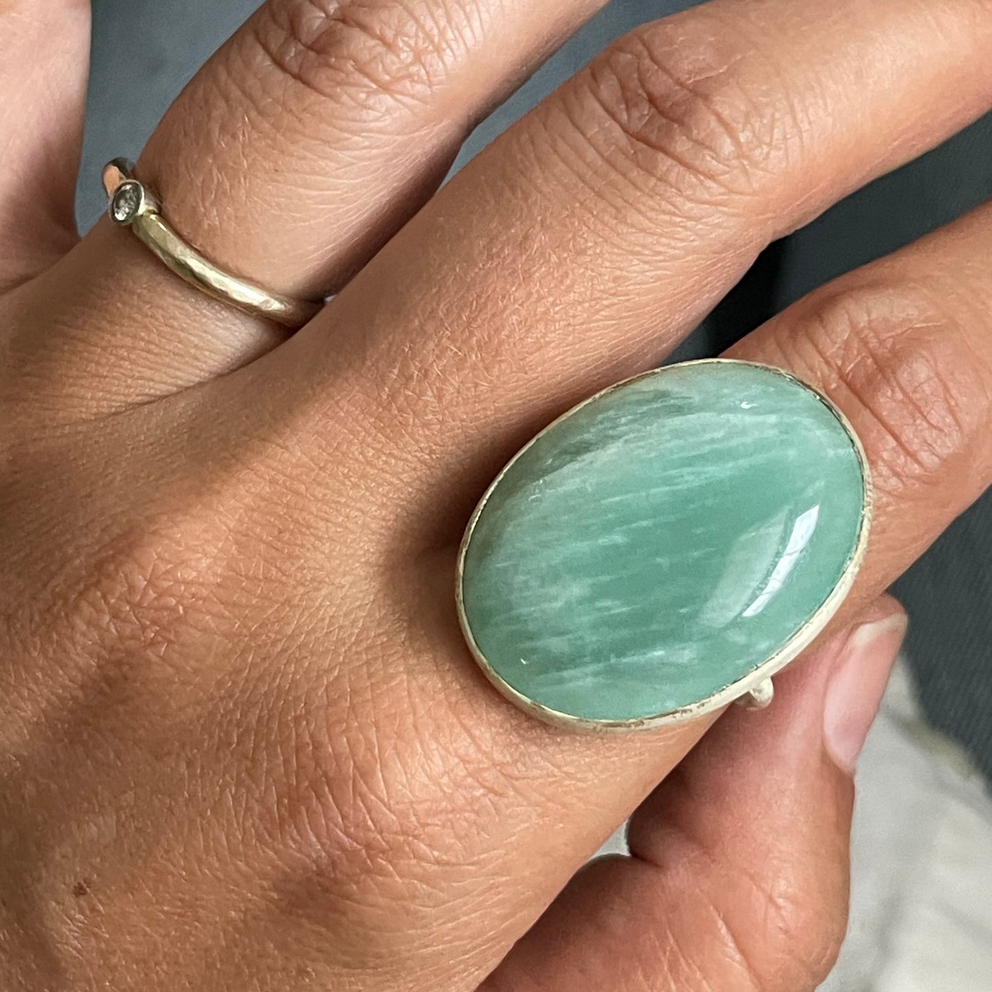 Amazonite Oval XL