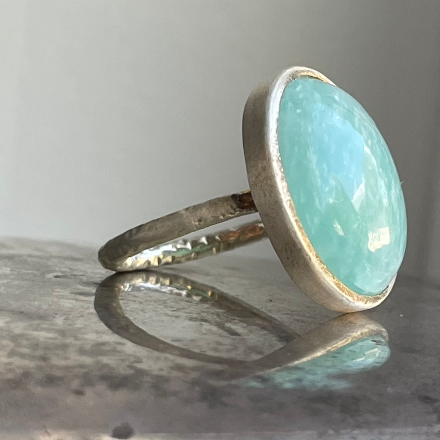 Amazonite Maxi Round Band