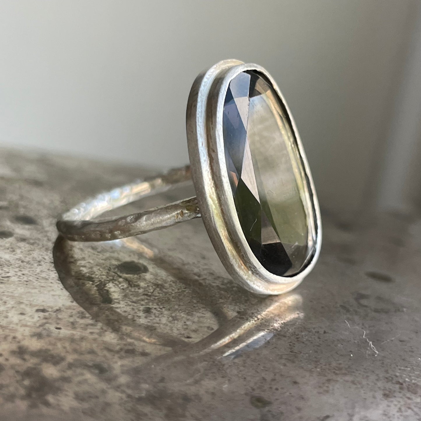 Smoky Quartz Maxi Slice