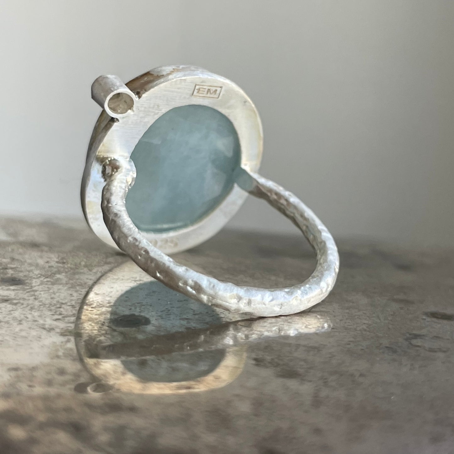 Aquamarine + White Topaz Classic