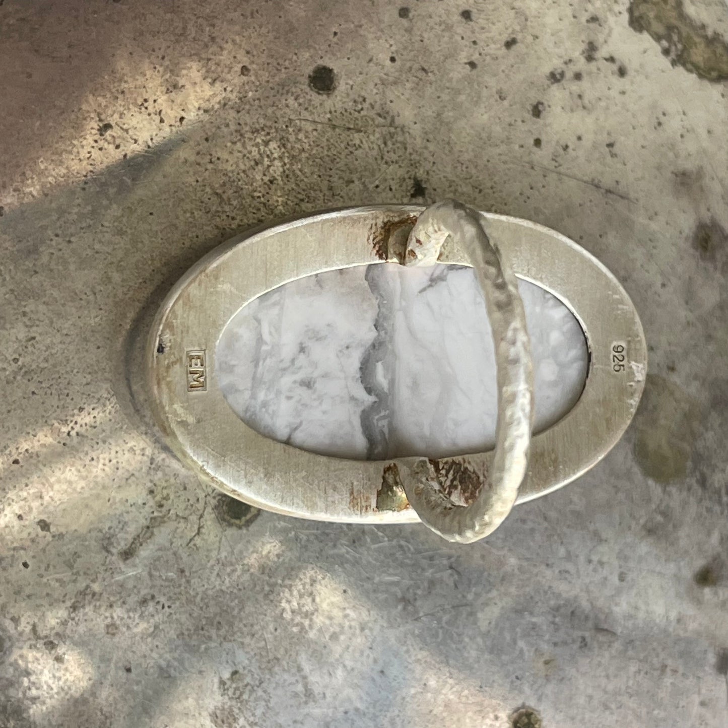 Howlite Oval XL