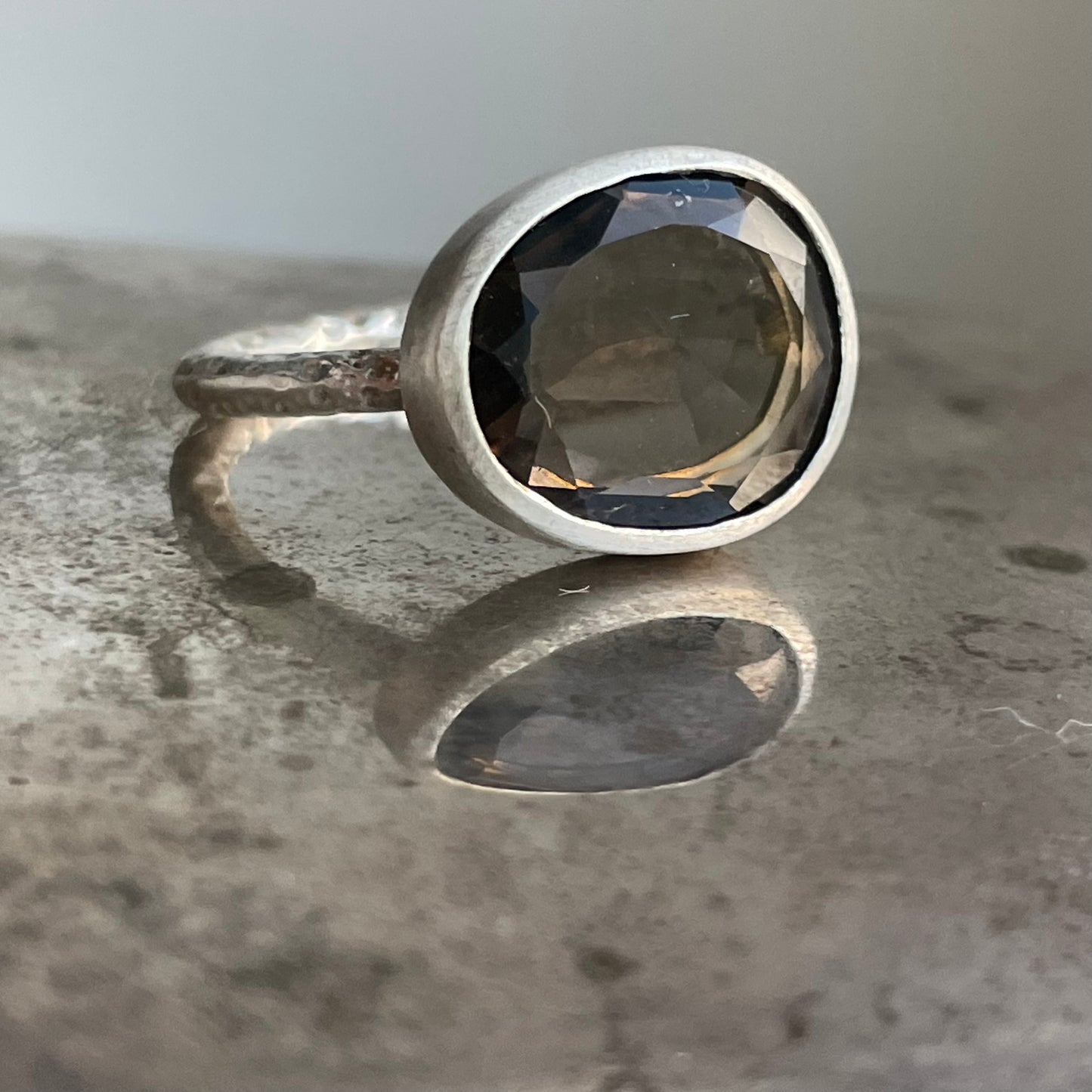 Smoky Quartz Slice