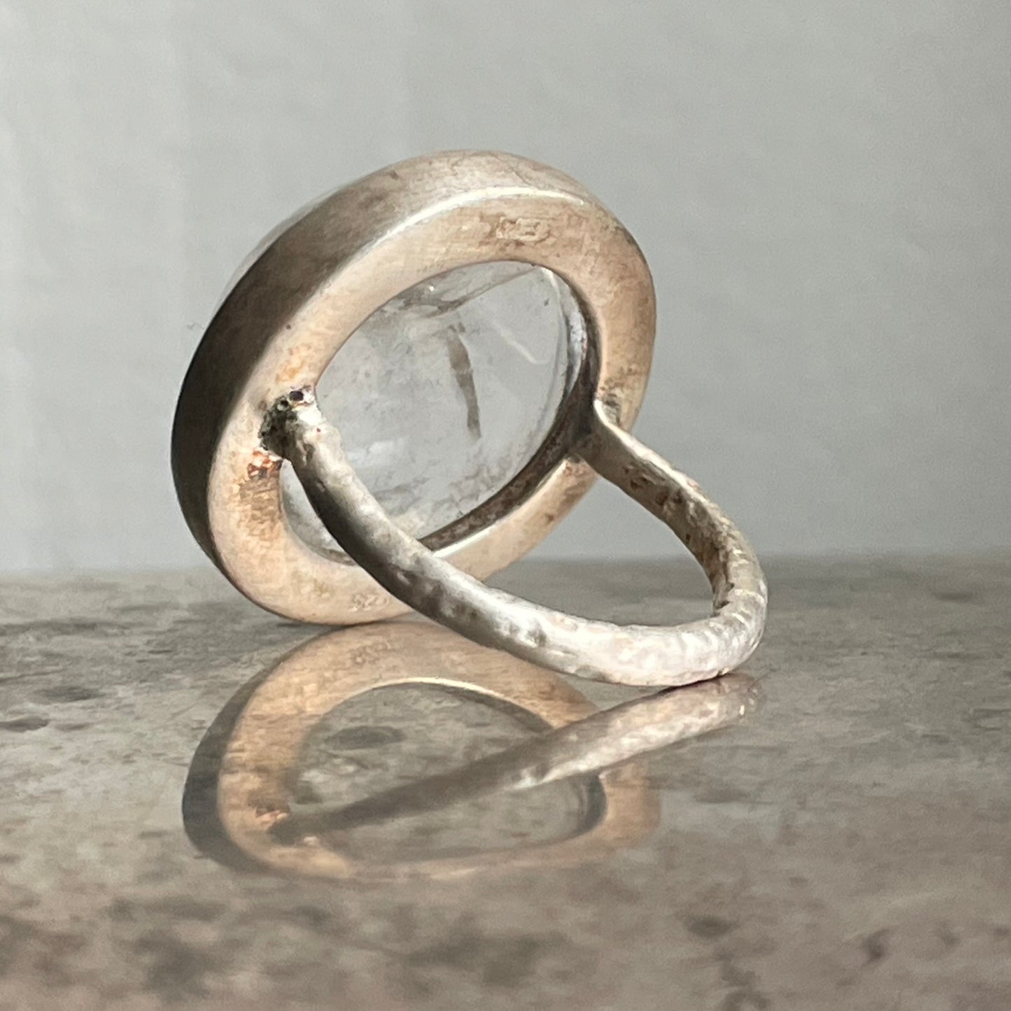 Clear Quartz Maxi Round Band