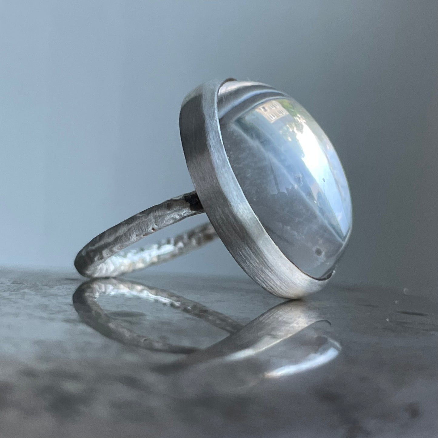 Clear Quartz Maxi Round Band