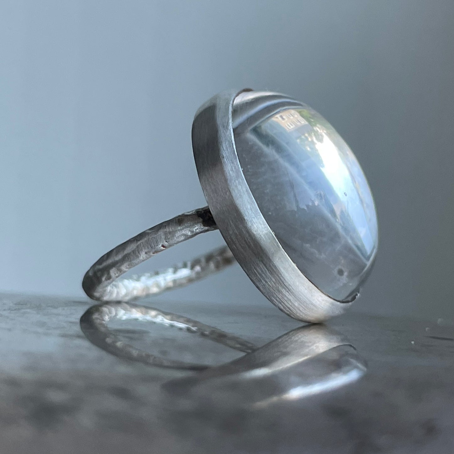 Clear Quartz Maxi Round Band