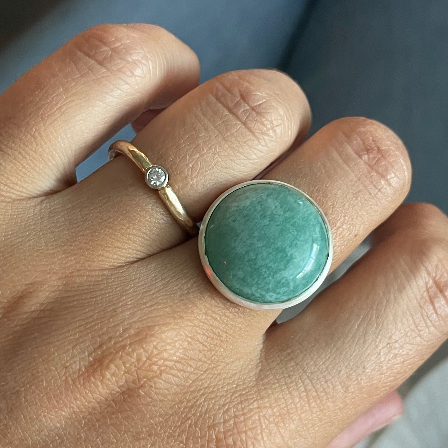 Amazonite Maxi Flat Band