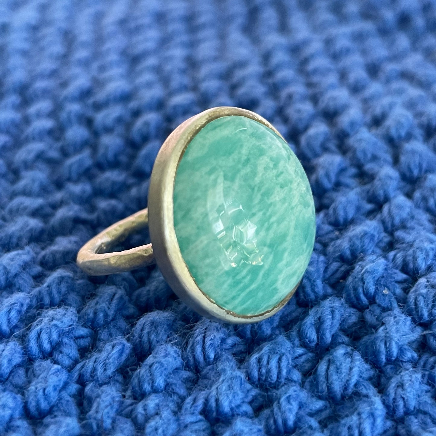 Amazonite Maxi Round Band