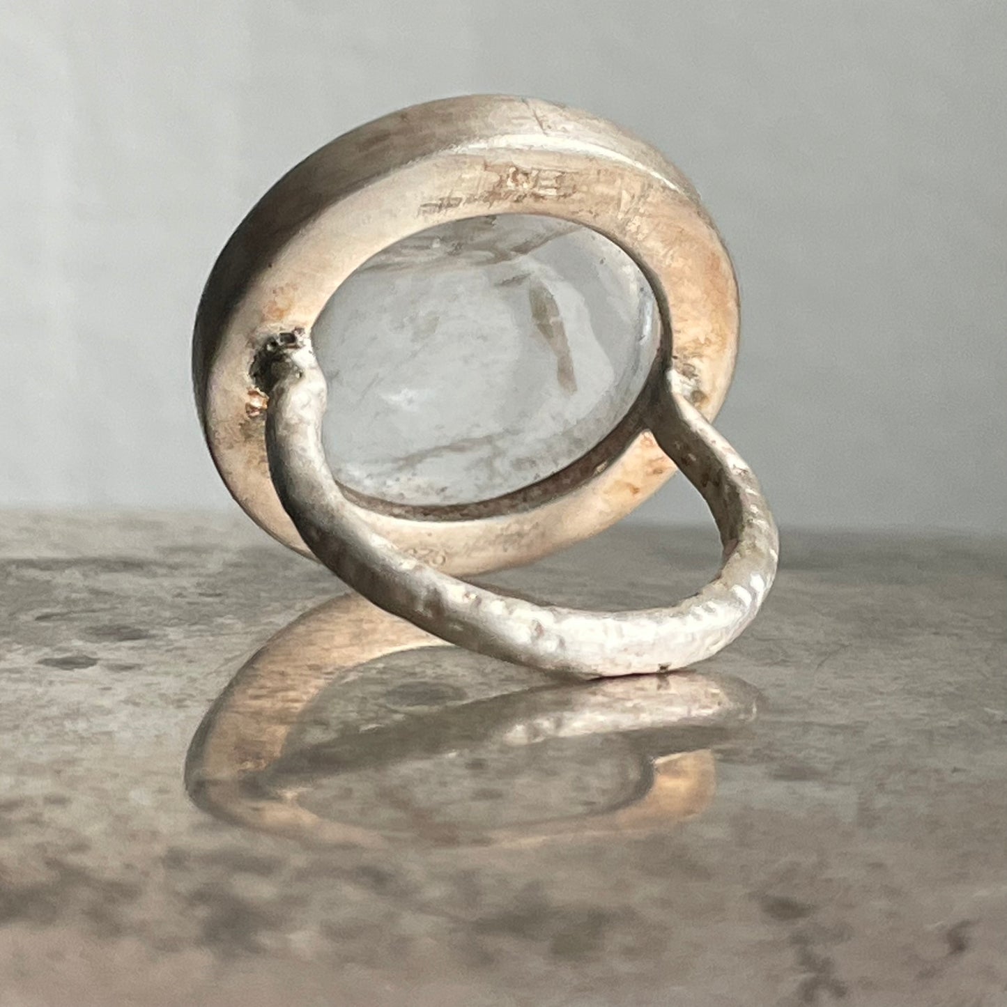 Clear Quartz Maxi Round Band