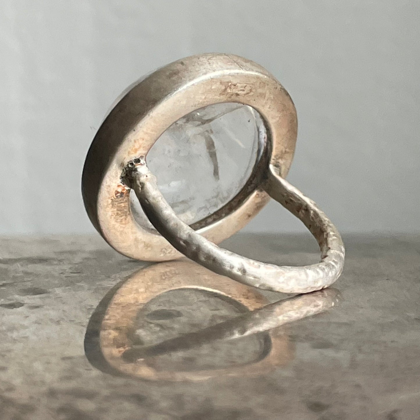 Clear Quartz Maxi Round Band