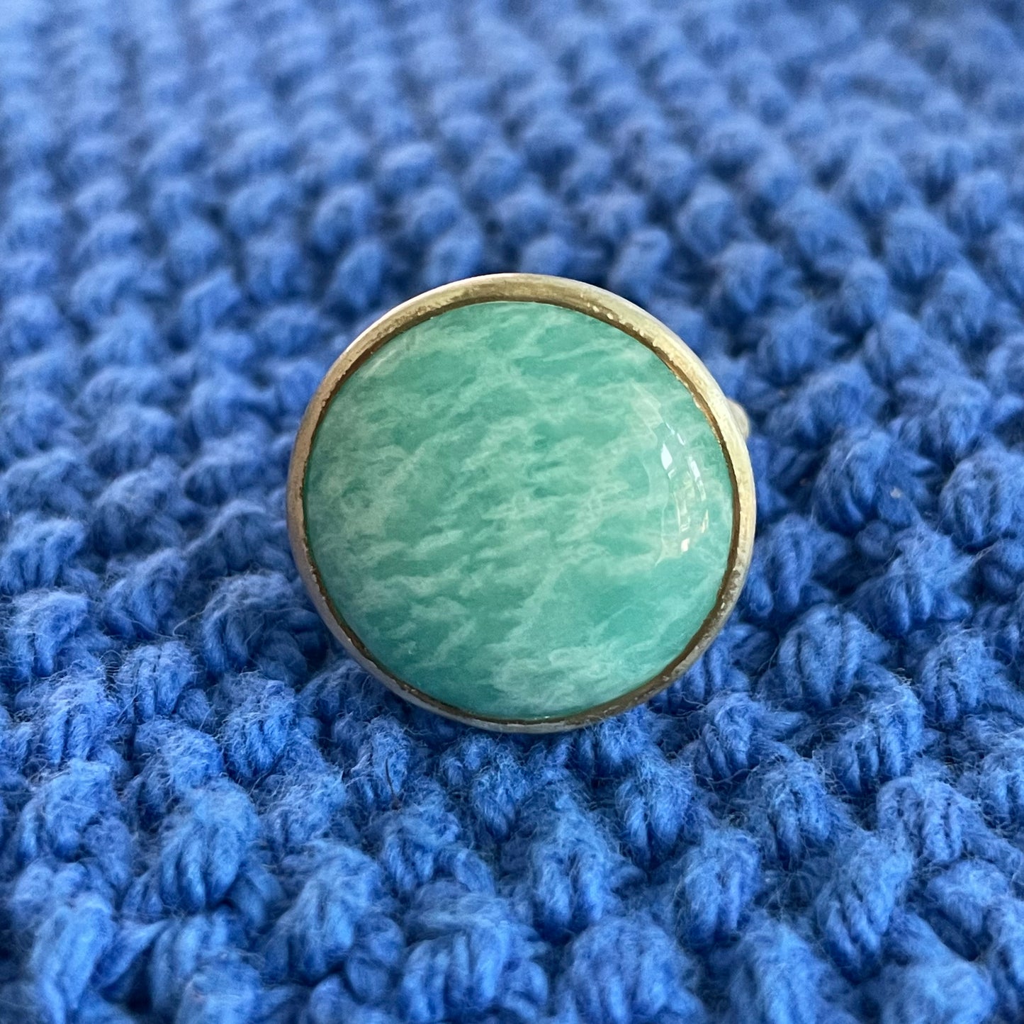 Amazonite Maxi Round Band