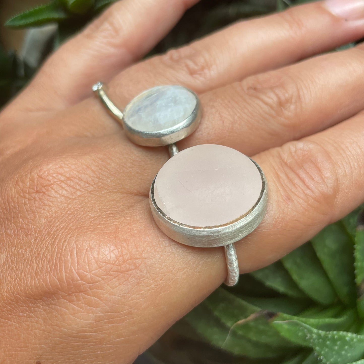 Rose Quartz Maxi Round Band