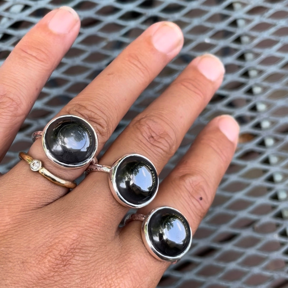 Hematite Midi