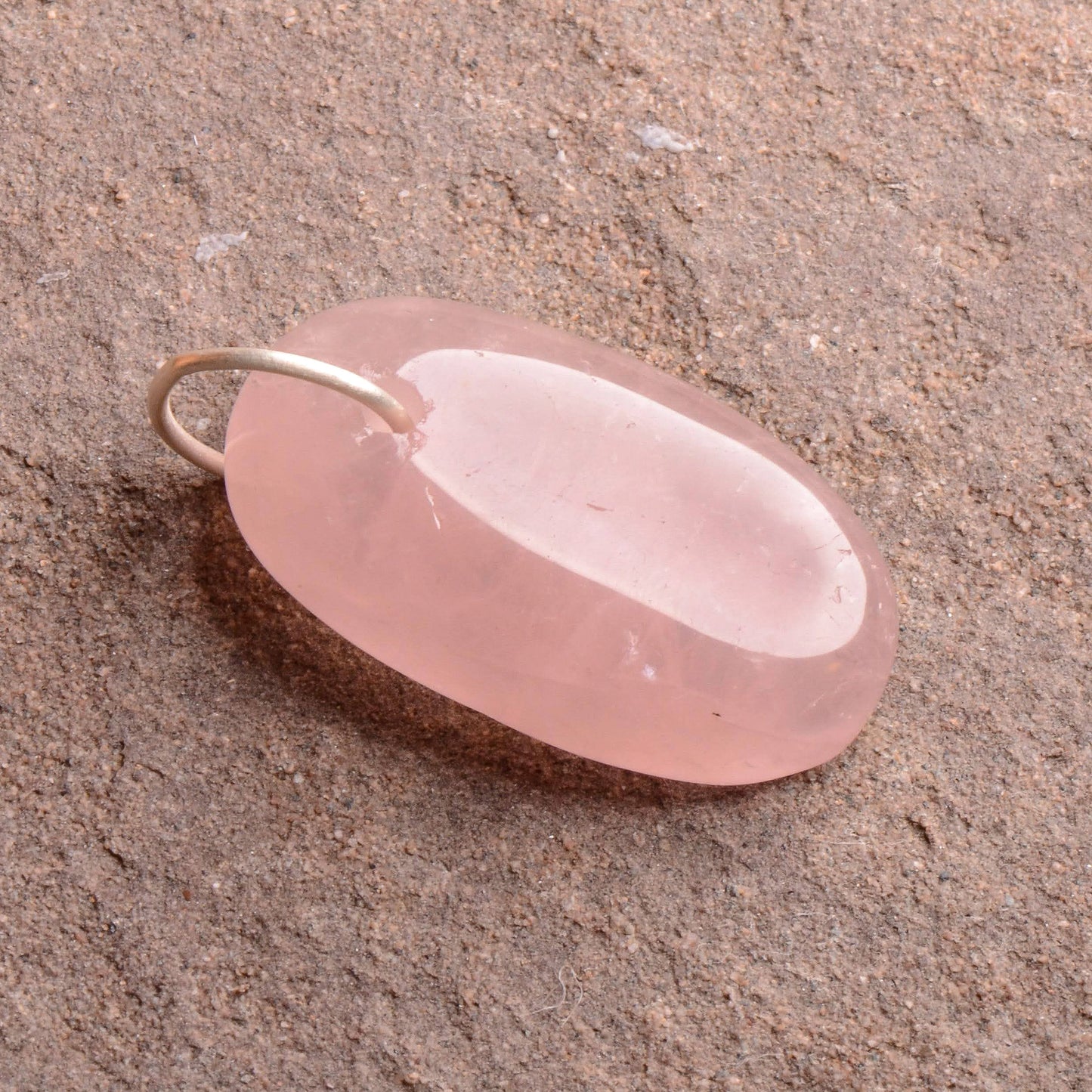 Rose Quartz Pendant XL