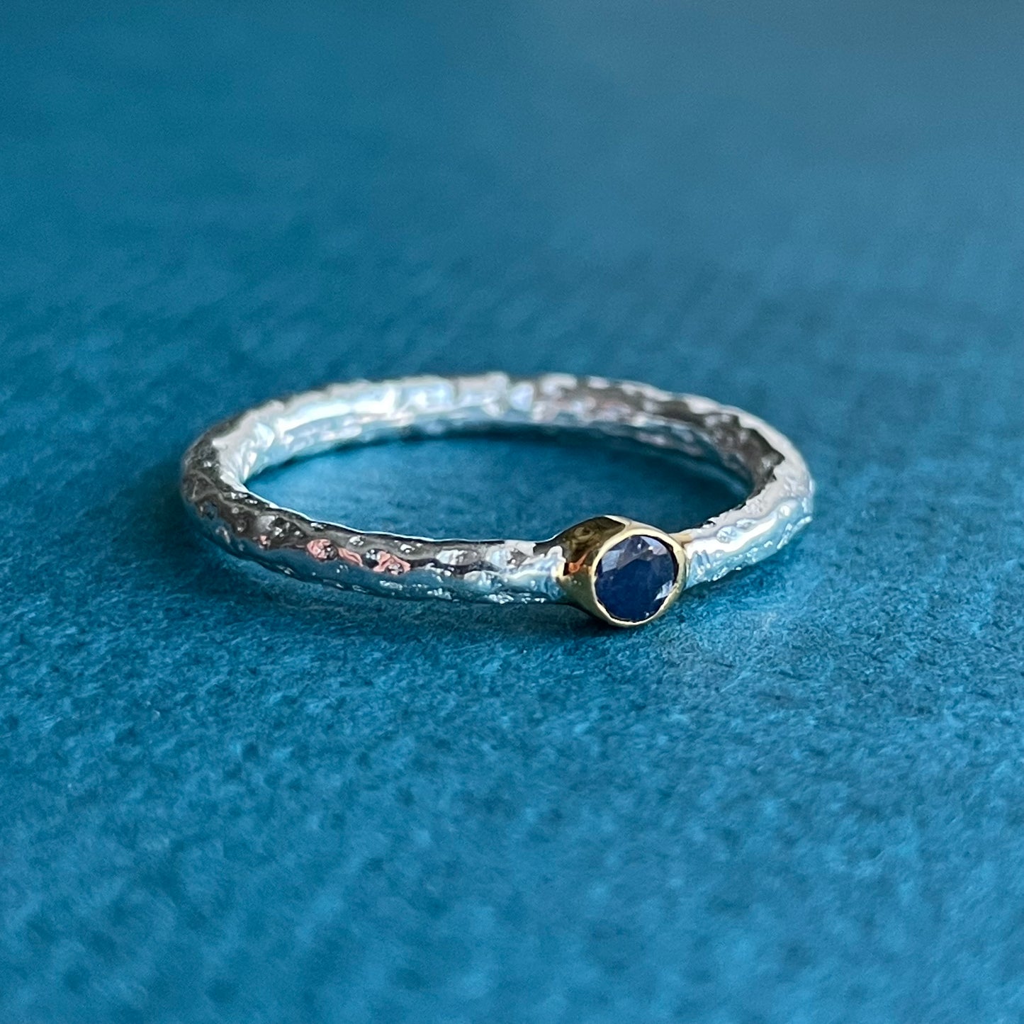 Blue Sapphire Stacker