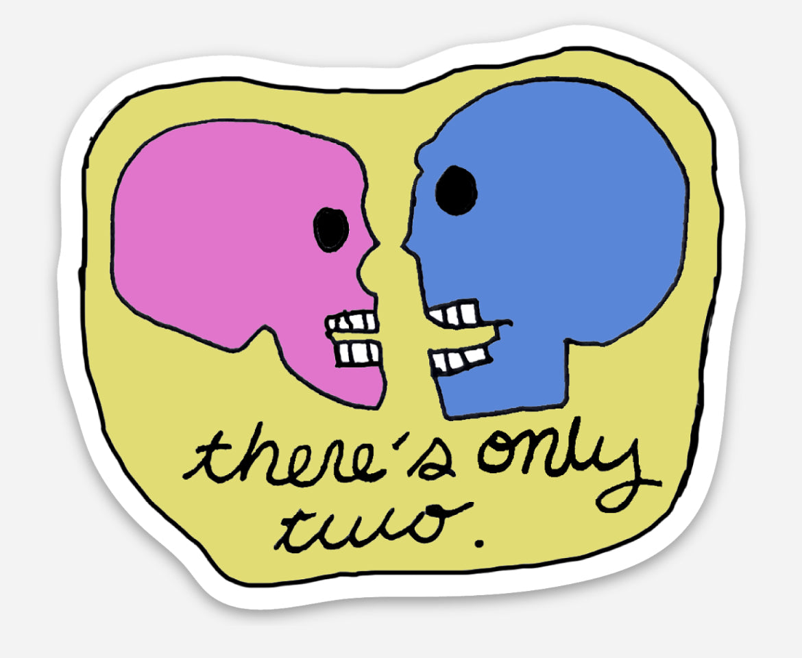 Skulls sticker