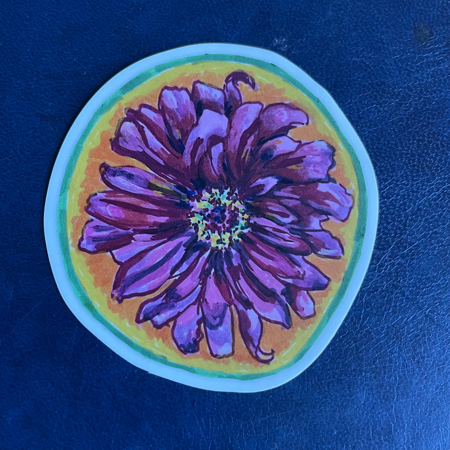 Flower Sticker by Carolyn