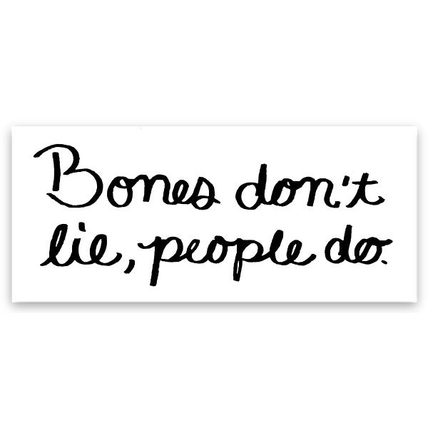 Bones Sticker
