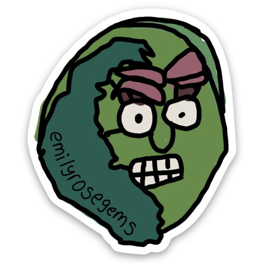 Grumpy Guy Sticker