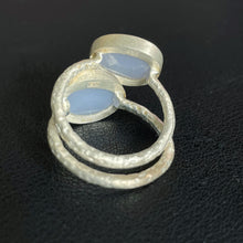 Load image into Gallery viewer, Chalcedony Blue Slice
