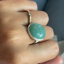 Load image into Gallery viewer, Amazonite Maxi Flat Band