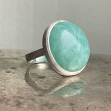 Load image into Gallery viewer, Amazonite Maxi Flat Band