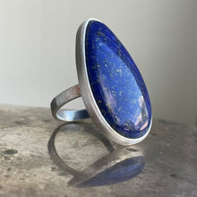 Load image into Gallery viewer, Lapis Lazuli Maxi Flat Band
