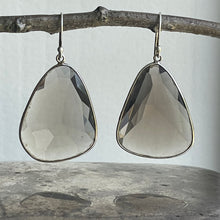 Load image into Gallery viewer, Smoky Quartz Danglers