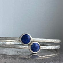 Load image into Gallery viewer, Lapis Lazuli Mini Bangle