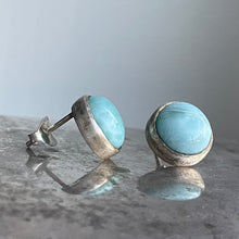 Load image into Gallery viewer, Larimar Studs