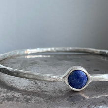 Load image into Gallery viewer, Lapis Lazuli Mini Bangle