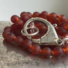 Load image into Gallery viewer, Red Onyx Medium + Clasp