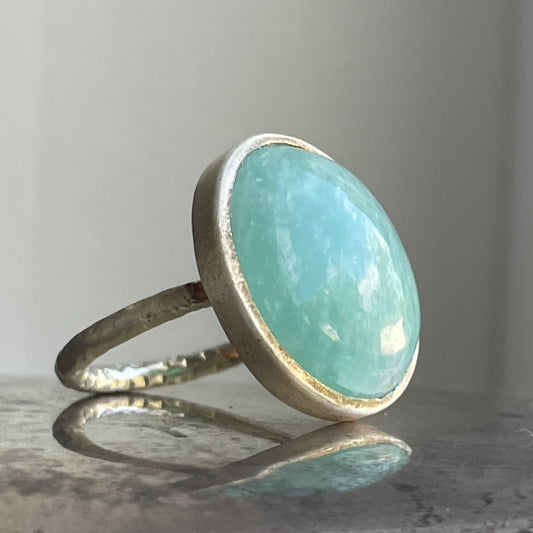 Amazonite Maxi Round Band