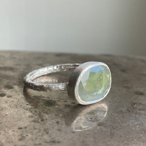Green Sapphire Slice