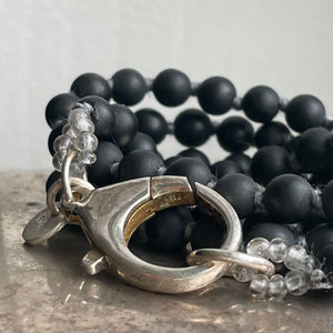 Black Onyx Medium + Clasp