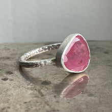 Load image into Gallery viewer, Pink Sapphire Slice
