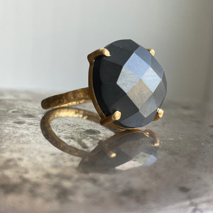Hematite Midi Gold