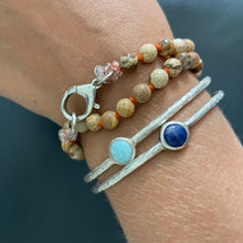 Load image into Gallery viewer, Larimar Mini Bangle