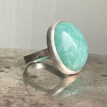 Load image into Gallery viewer, Amazonite Maxi Flat Band