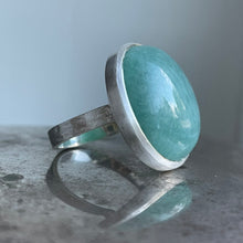 Load image into Gallery viewer, Amazonite Maxi Flat Band
